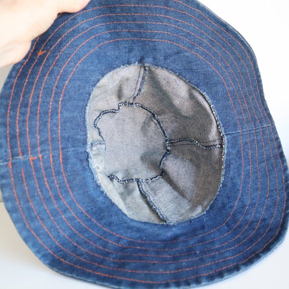 Vintage 70s Bobbie Brooks Denim Bucket Hat - Picture 8 of 10